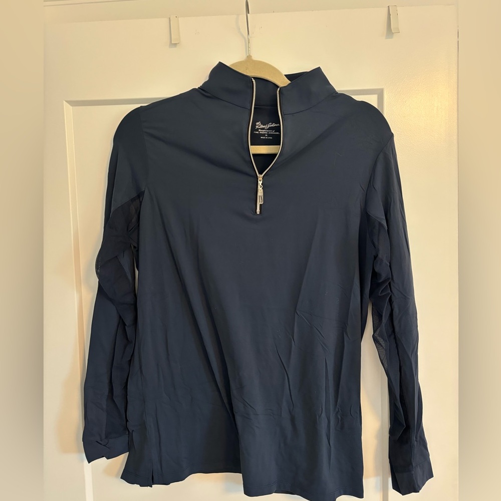 The Tailored Sportsman Long Sleeve Sun Shirt / Size XL / Navy Blue